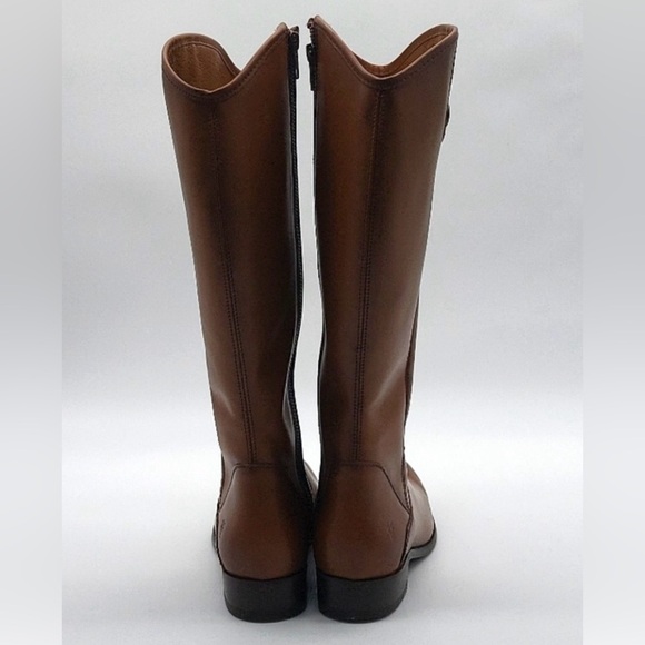 275- Frye Marissa Medallion Cognac Color Size 6 M NWT - Picture 4 of 9